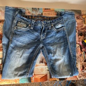 Rock revival straight cut jeans